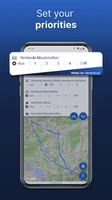 Kurviger Motorcycle Navigation android App screenshot 4